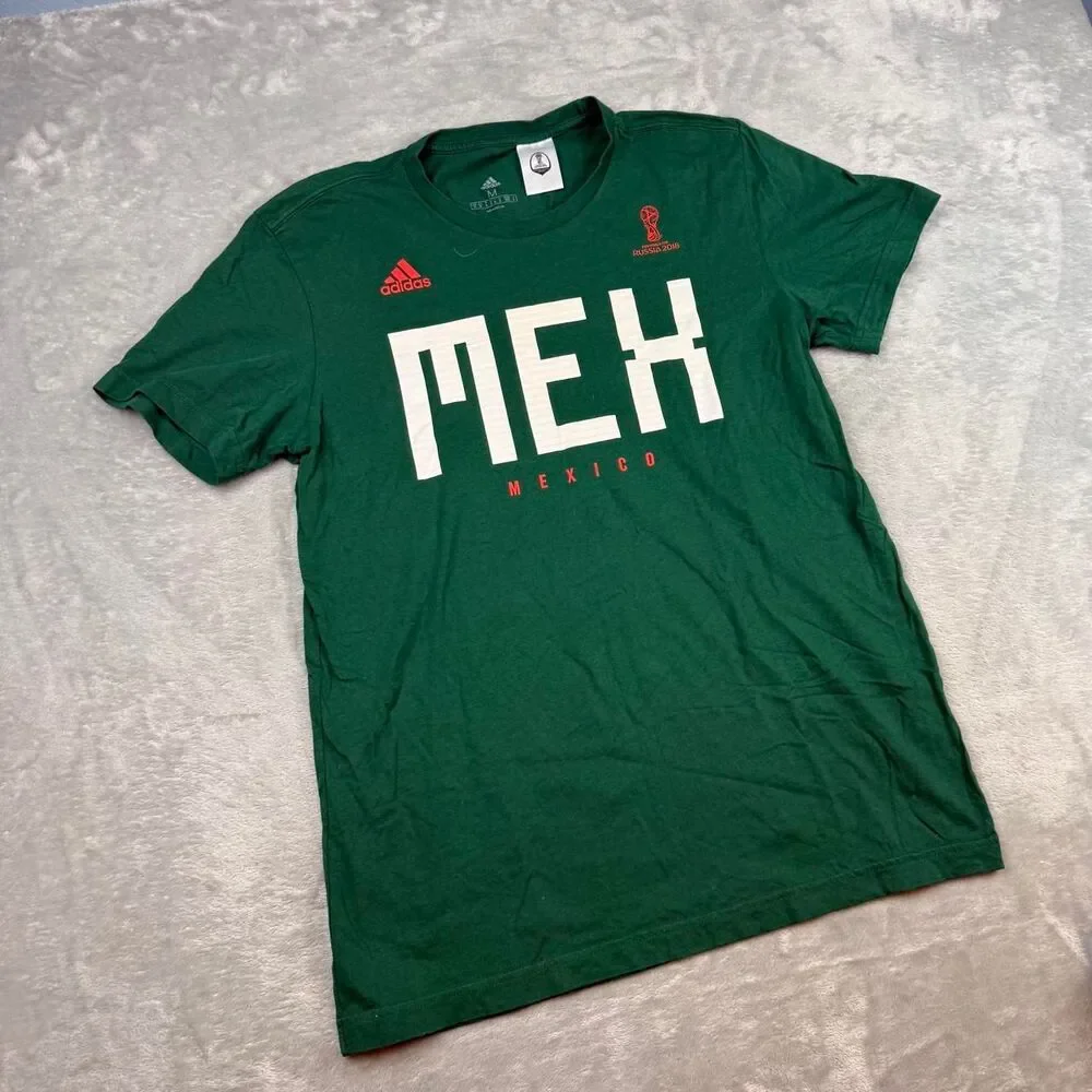 Adidas Men's Green T-shirt